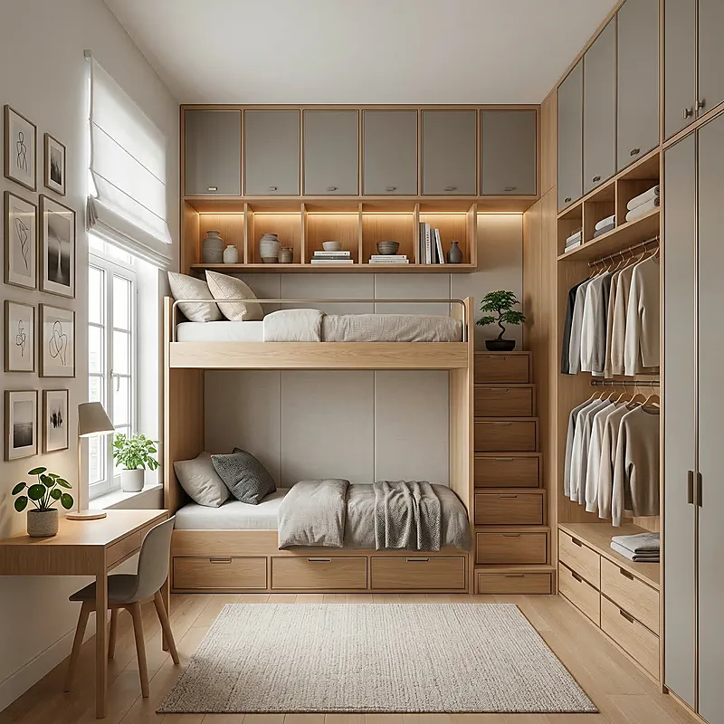 Кровать-чердак Доминион — Unisex