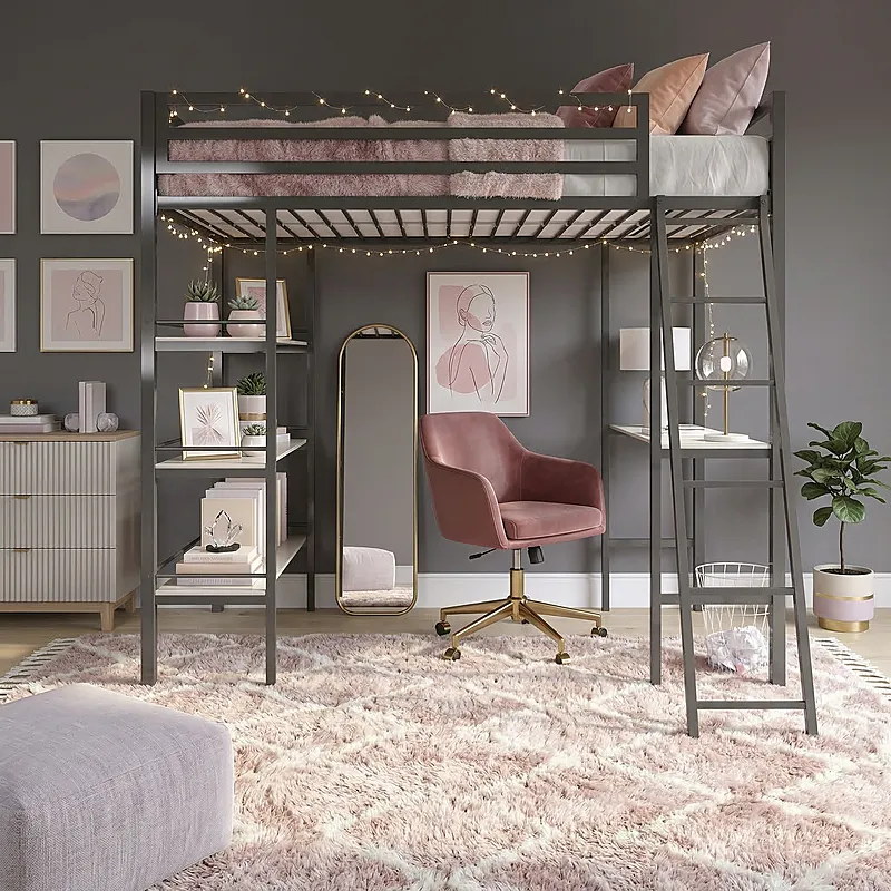 Кровать-чердак Кибитка — Girls