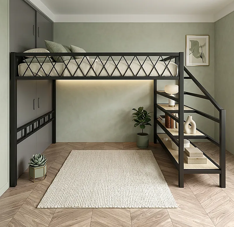 Кровать-чердак Ангар-2 — Eco Sage