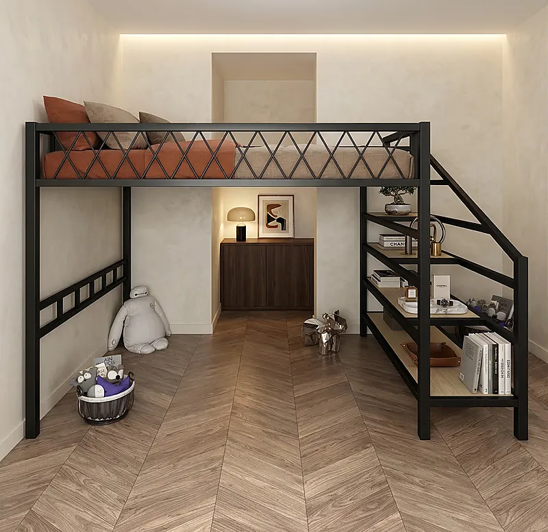 Кровать-чердак Ангар-2 — Eco Warm