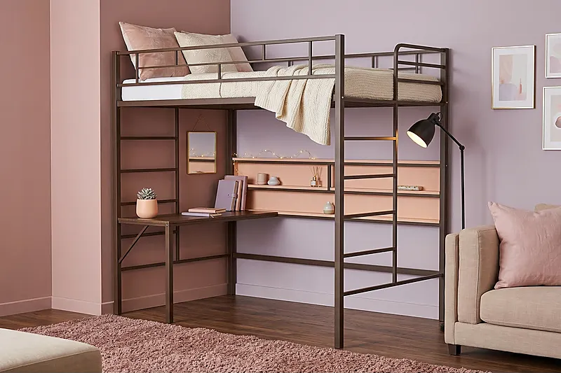 Кровать-чердак Штрих — Girls
