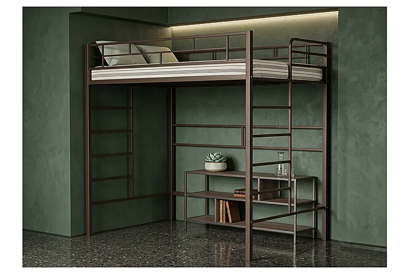 Кровать-чердак Штрих — Eco Sage