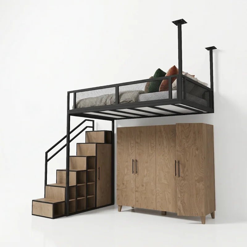 Кровать-чердак Листок — maket