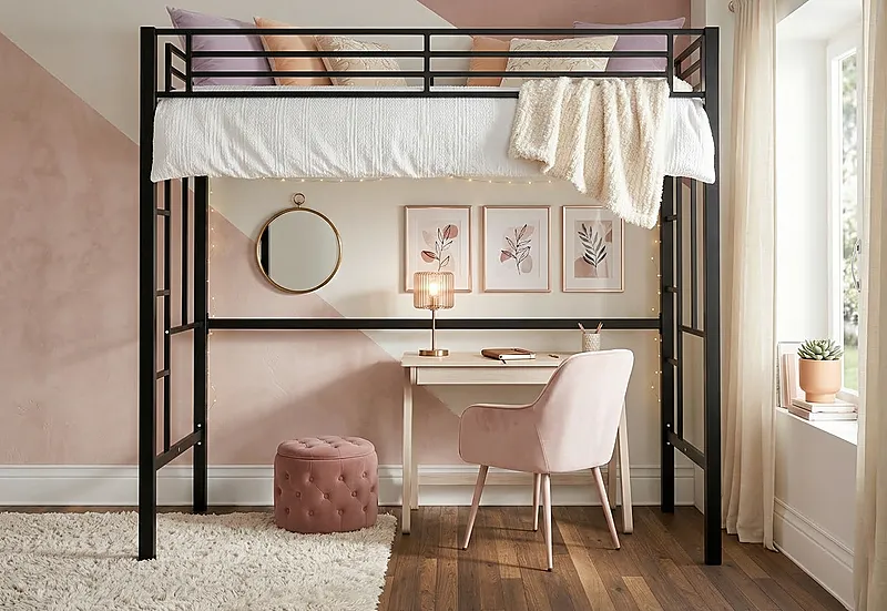 Кровать-чердак Приют — Girls