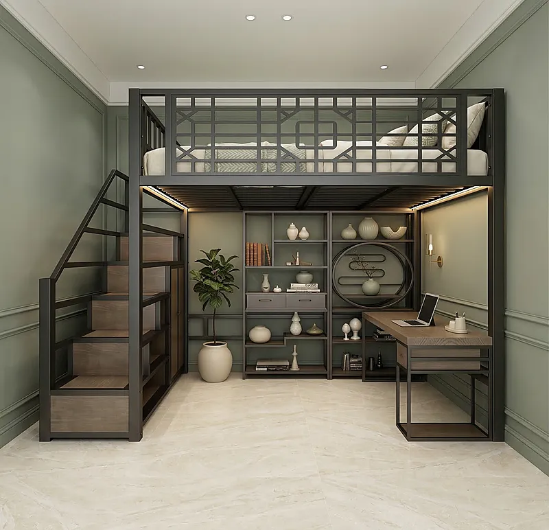 Кровать-чердак Вилла-2 — Eco Sage