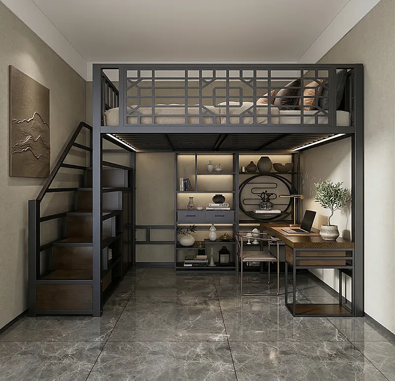 Кровать-чердак Вилла-2 — Unisex