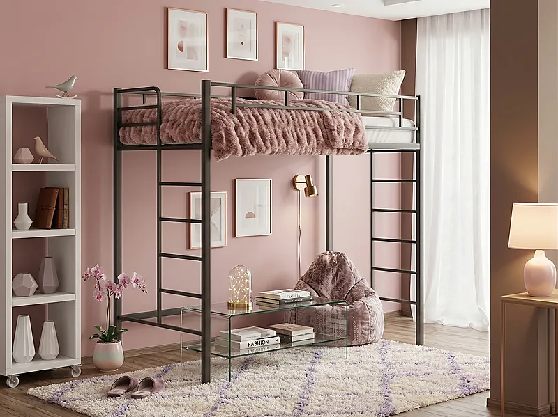 Кровать-чердак Балка — Girls