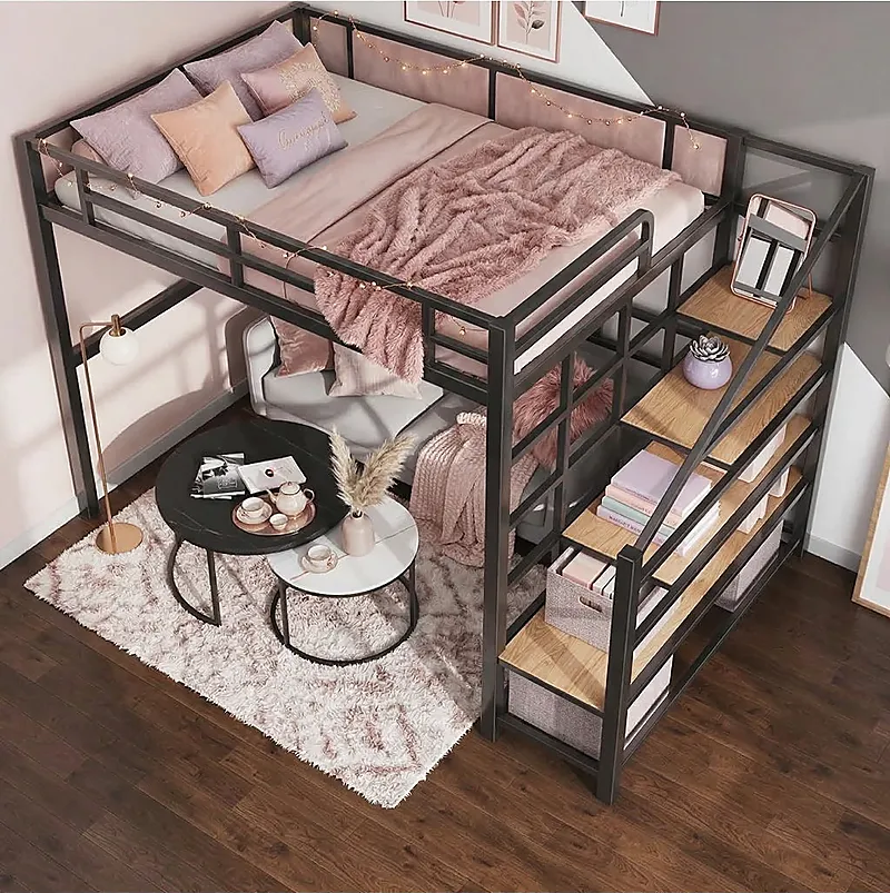 Кровать-чердак Депо-2 — Girls