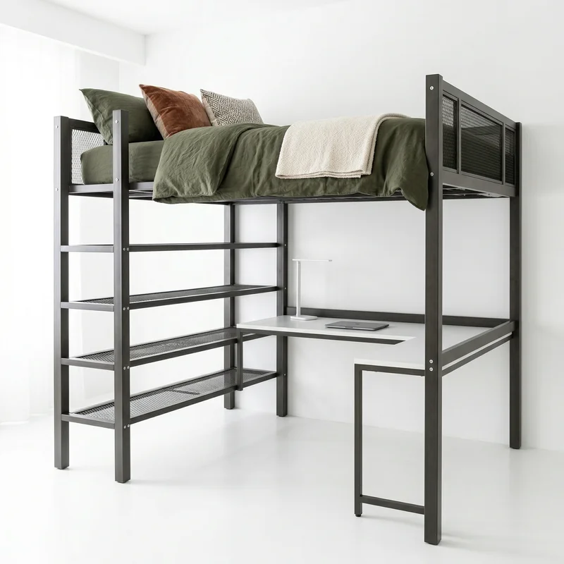 Кровать-чердак Цех — maket