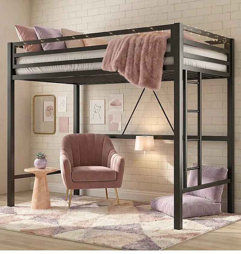 Кровать-чердак Мезонин — Girls