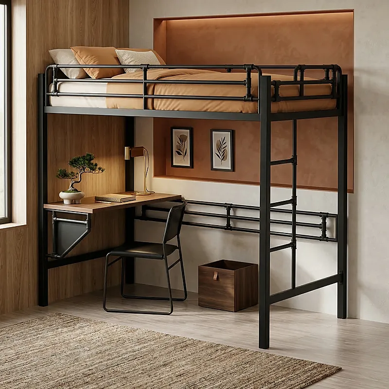 Кровать-чердак Цех-2 — Eco Warm