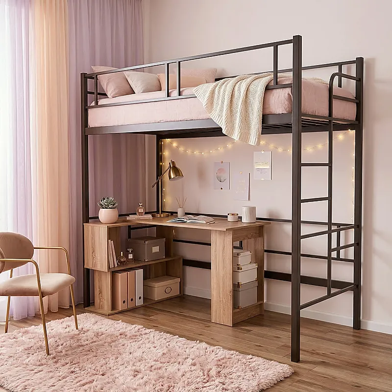 Кровать-чердак Норд — Girls