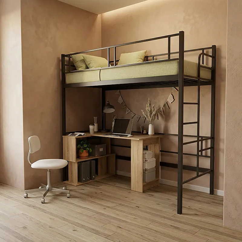 Кровать-чердак Норд — Eco Warm