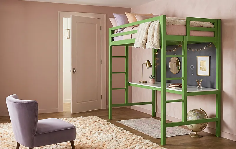 Кровать-чердак Хутор — Girls