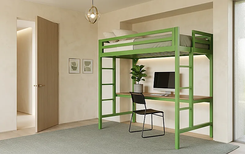 Кровать-чердак Хутор — Eco Sage