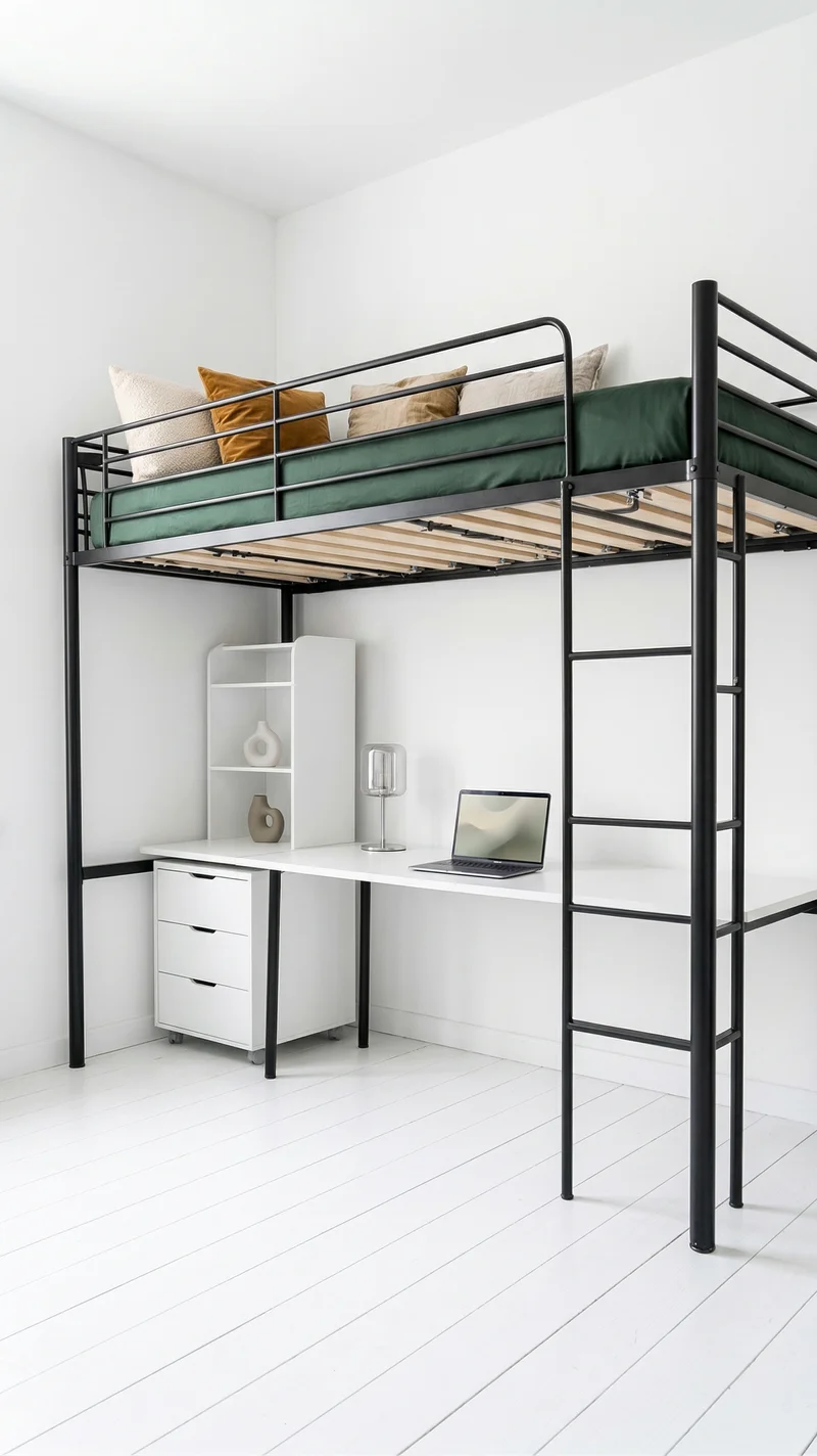 Кровать-чердак Базис — maket