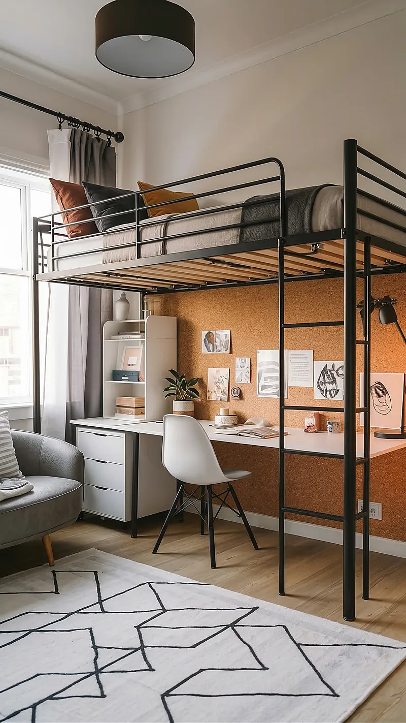 Кровать-чердак Базис — Eco Warm