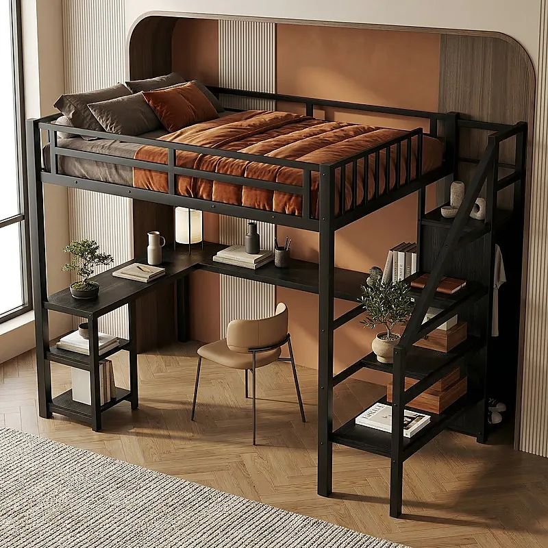 Кровать-чердак Кузня — Eco Warm