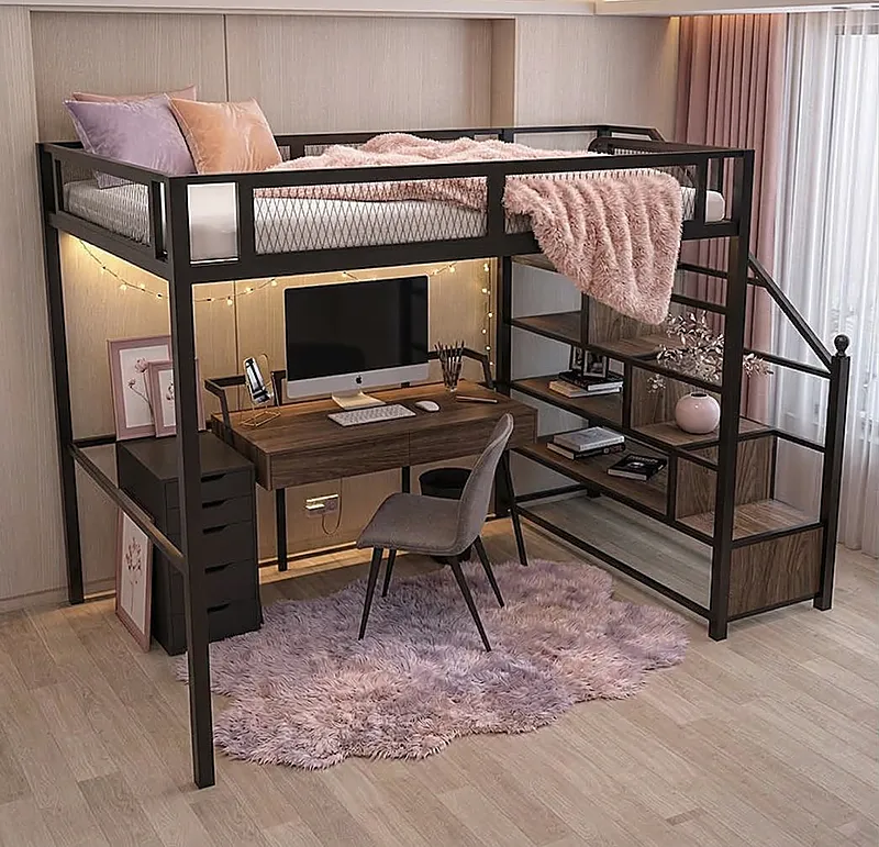 Кровать-чердак Сохо-2 — Girls