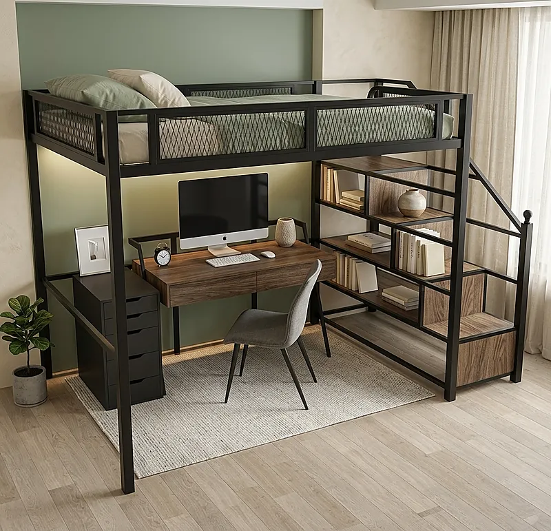 Кровать-чердак Сохо-2 — Eco Sage