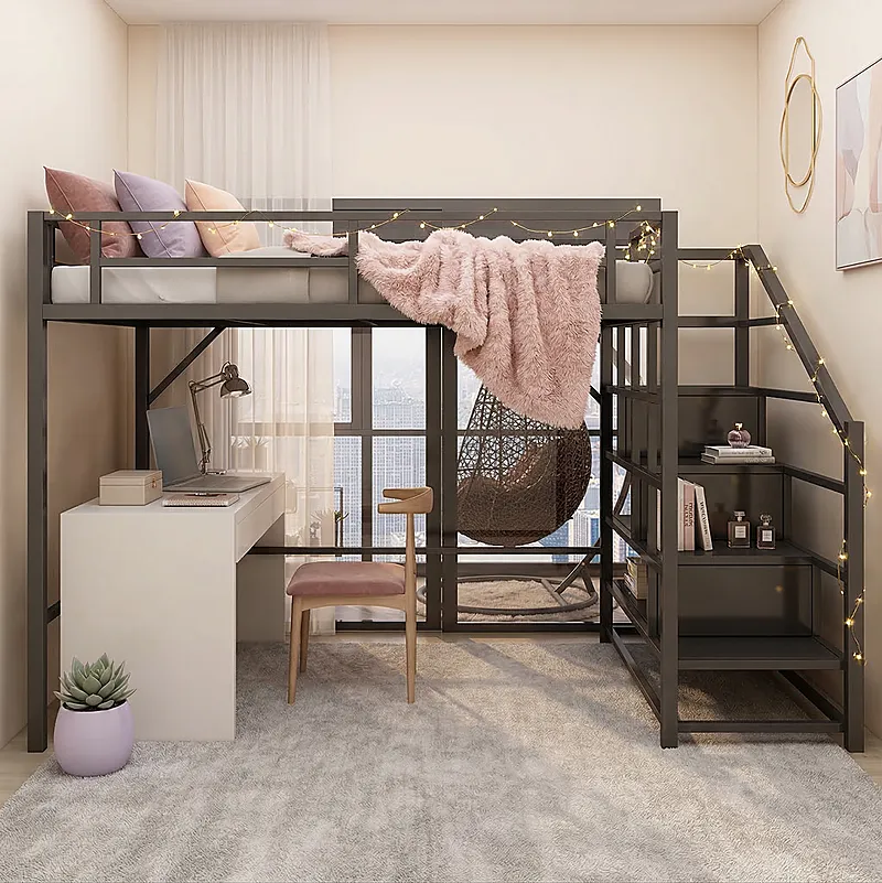 Кровать-чердак Сохо-2 — Girls