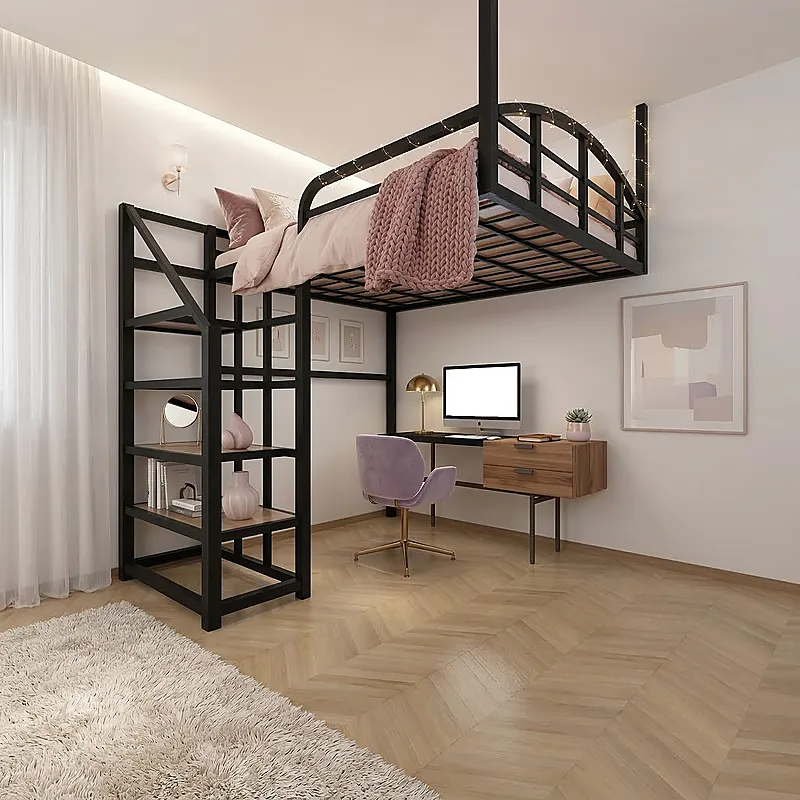 Кровать-чердак Метрополь-2 — Girls