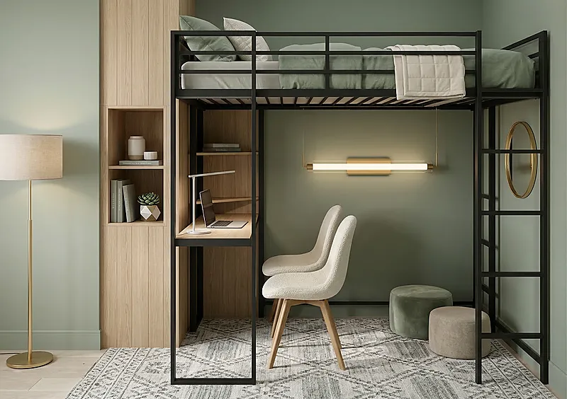 Кровать-чердак Спейс — Eco Sage