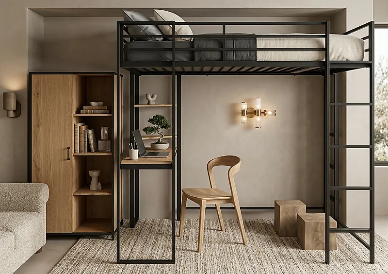 Кровать-чердак Спейс — Unisex