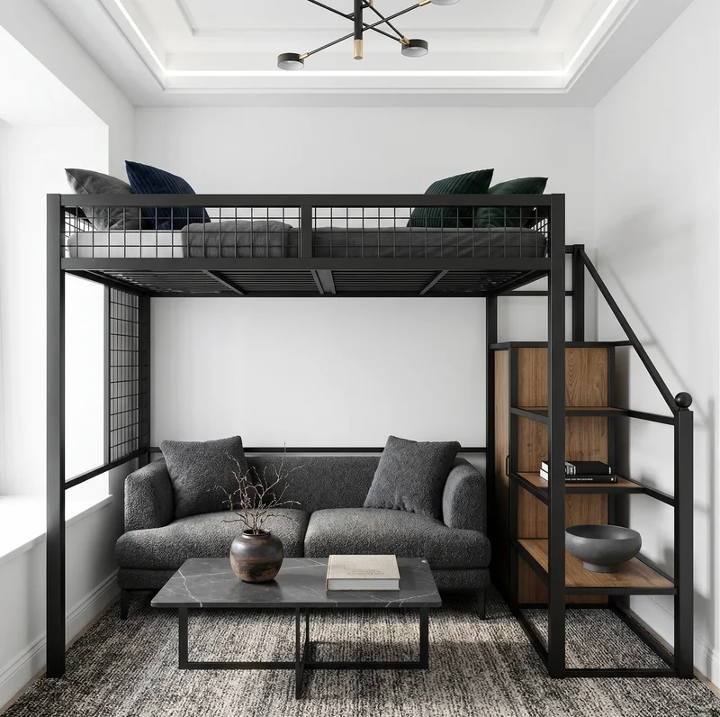Кровать-чердак Индастри — maket