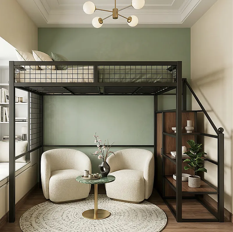 Кровать-чердак Индастри — Eco Sage