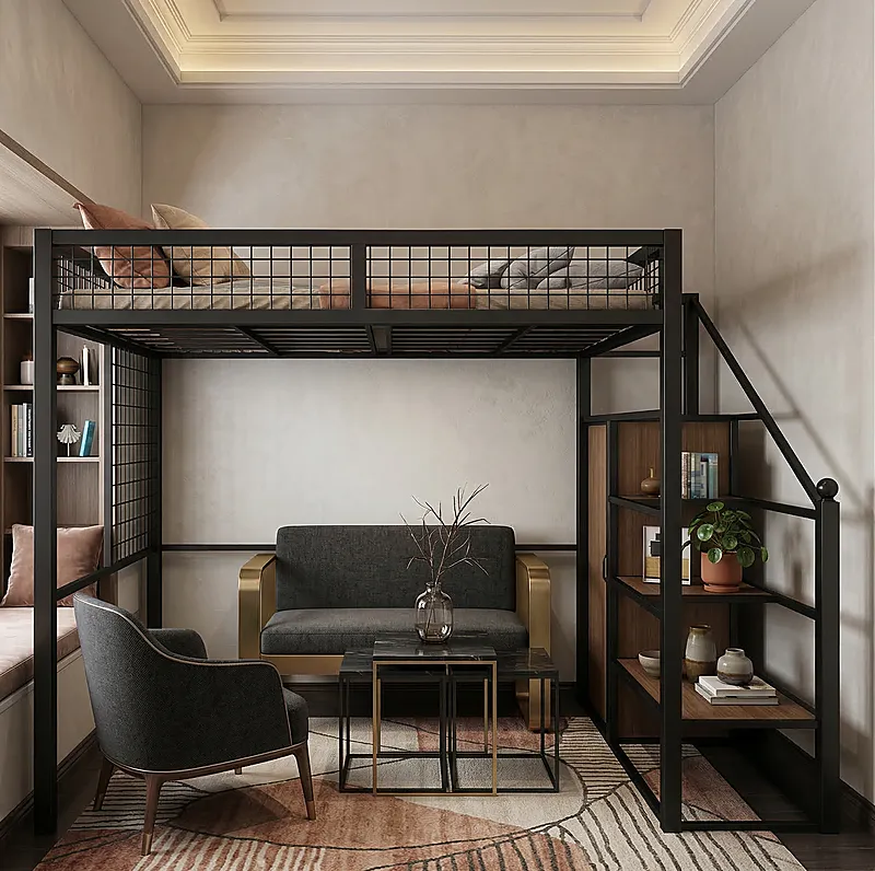 Кровать-чердак Индастри — Eco Warm