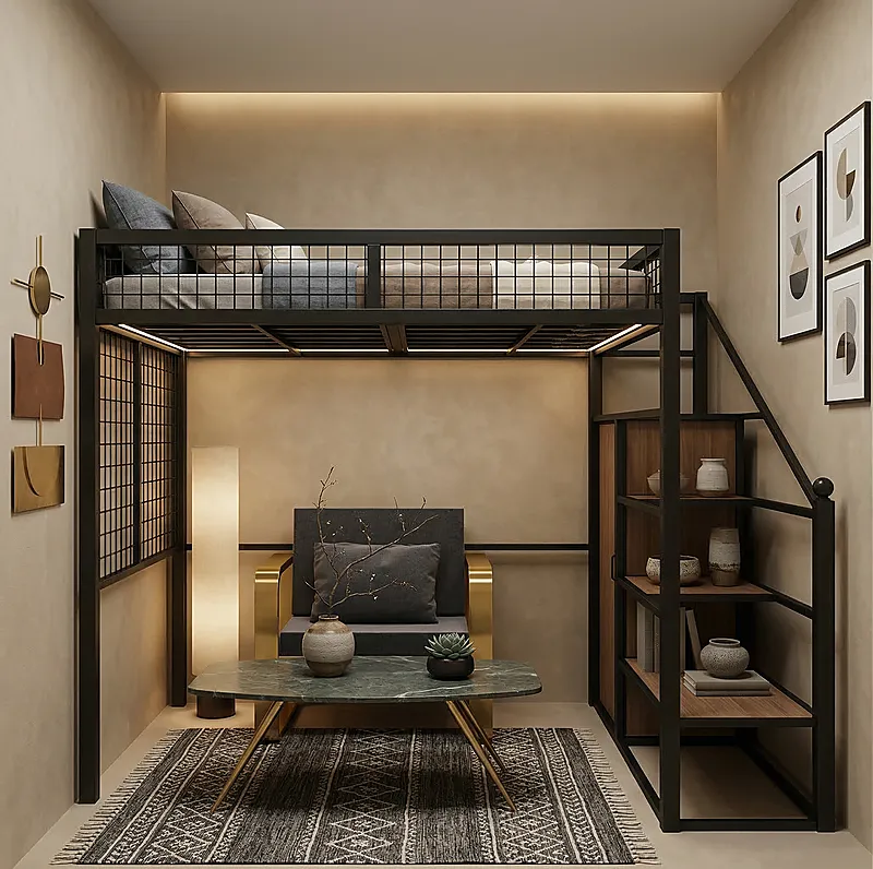 Кровать-чердак Индастри — Unisex