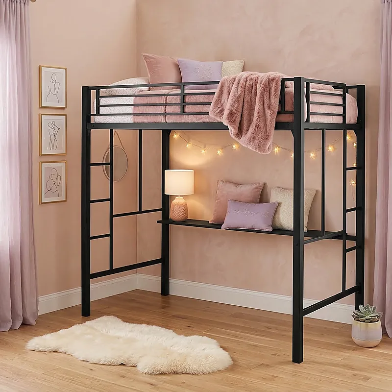 Кровать-чердак Брус — Girls