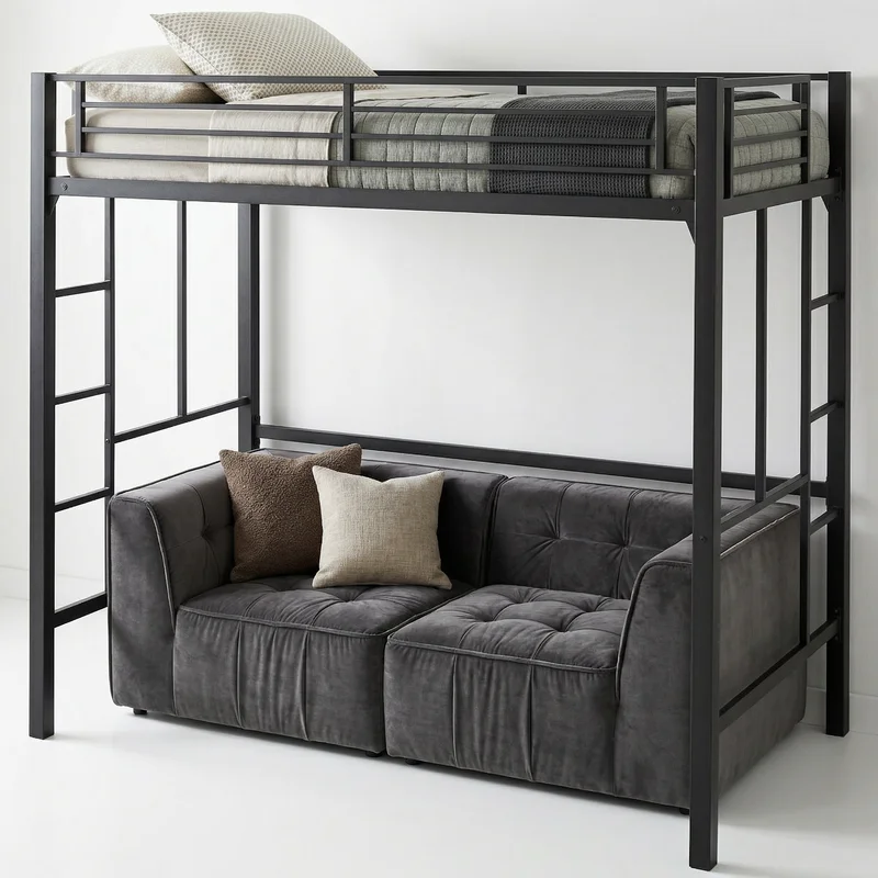 Кровать-чердак Брус — maket