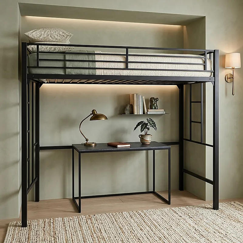 Кровать-чердак Брус — Eco Sage