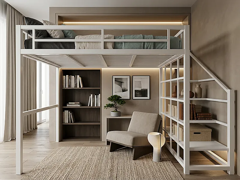 Кровать-чердак Кузня-2 — Unisex