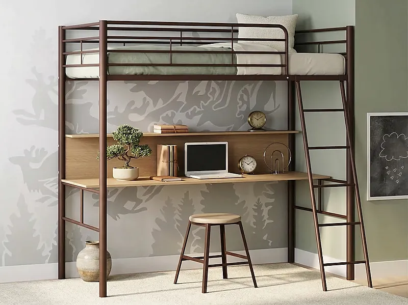 Кровать-чердак Гнездо-2 — Eco Sage