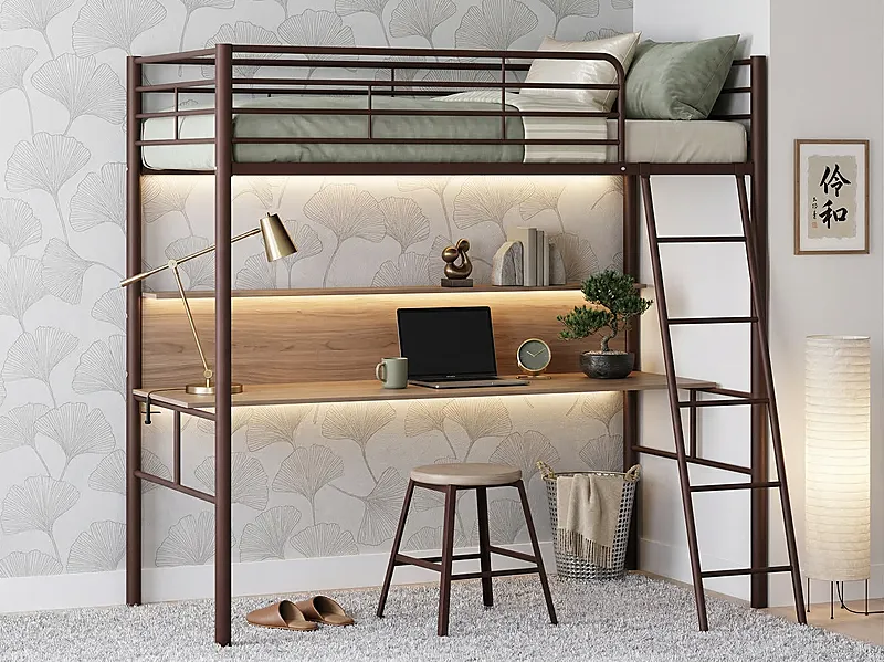 Кровать-чердак Гнездо-2 — Unisex