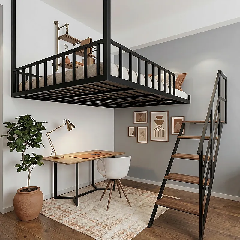 Кровать-чердак Метрополь — Eco Warm