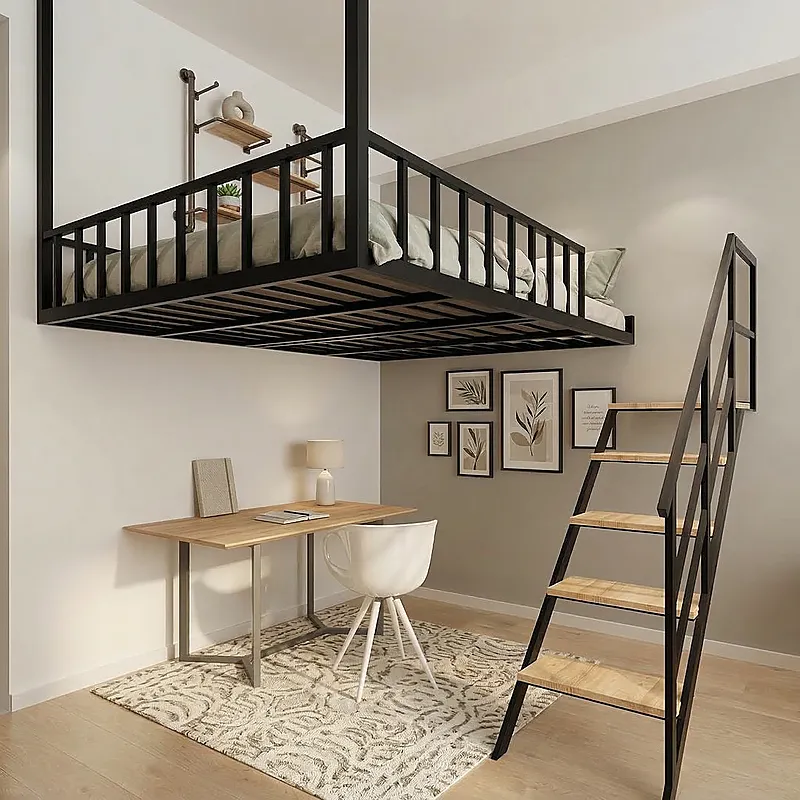 Кровать-чердак Метрополь — Unisex