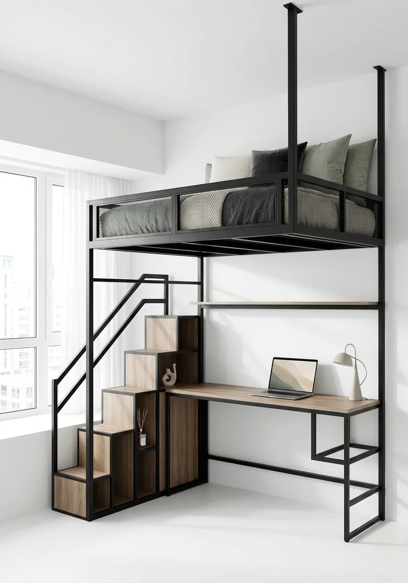 Кровать-чердак Апарт — maket