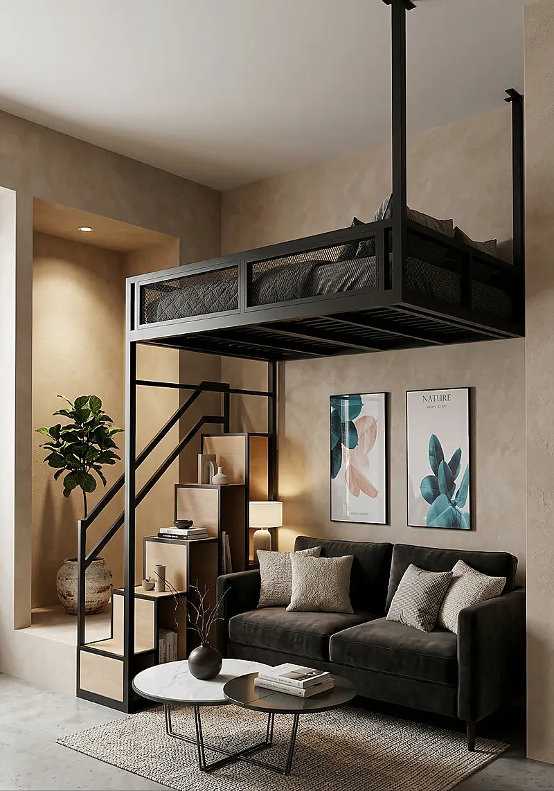 Кровать-чердак Апарт — Unisex