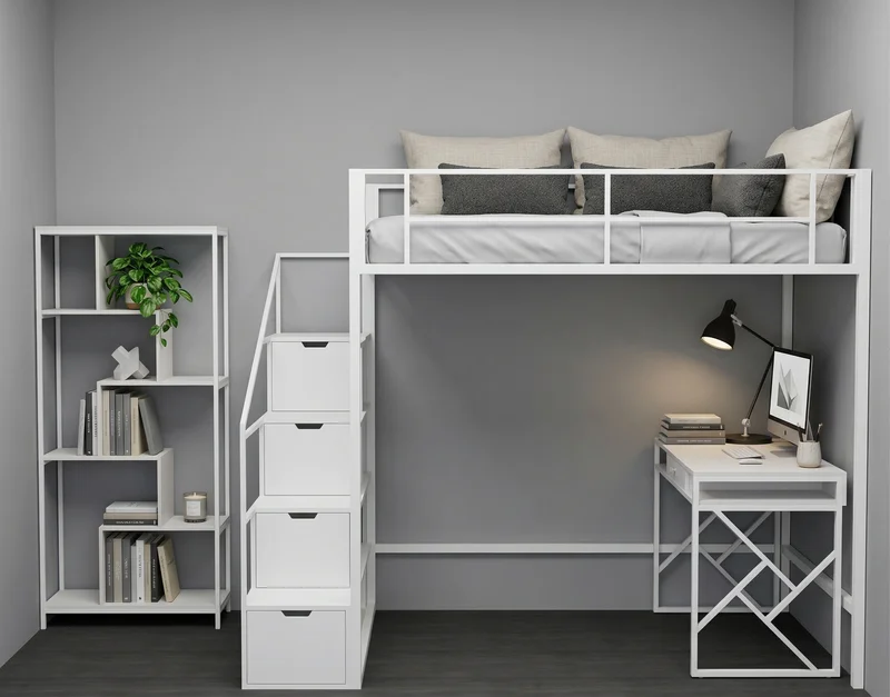 Кровать-чердак Трос-2 — maket