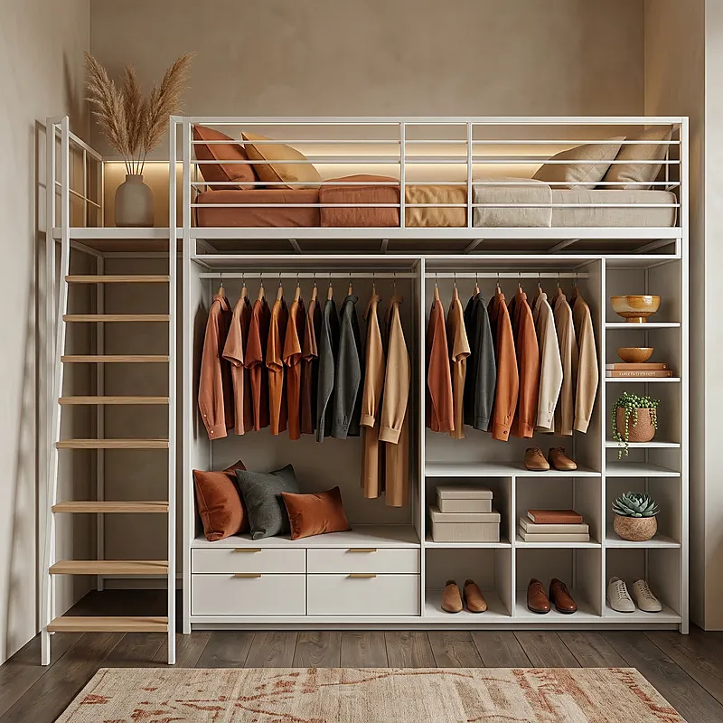 Кровать-чердак Редут — Eco Warm