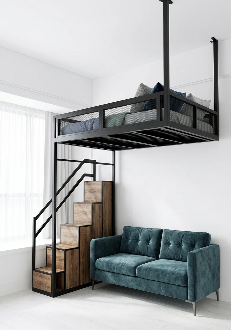 Кровать-чердак Трос — maket