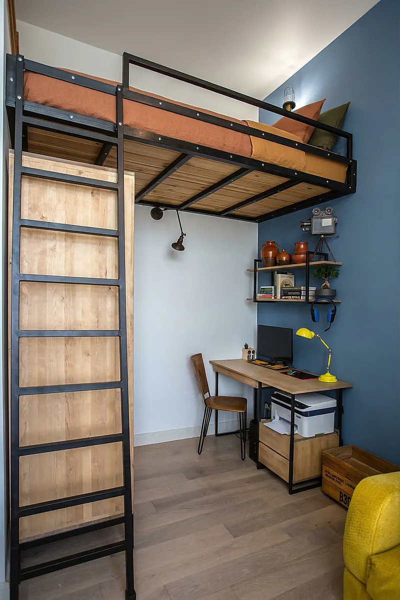 Кровать-чердак Скайлайн-2 — Eco Warm