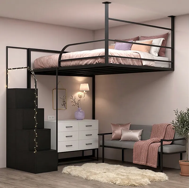 Кровать-чердак Трос-2 — Girls