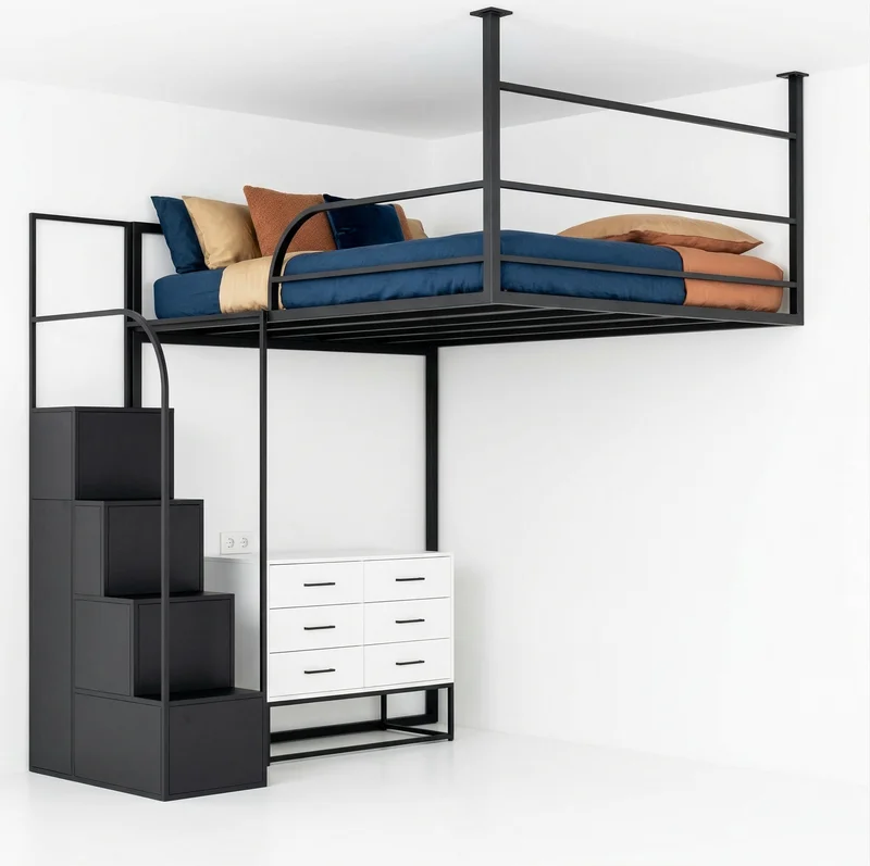 Кровать-чердак Трос-2 — maket