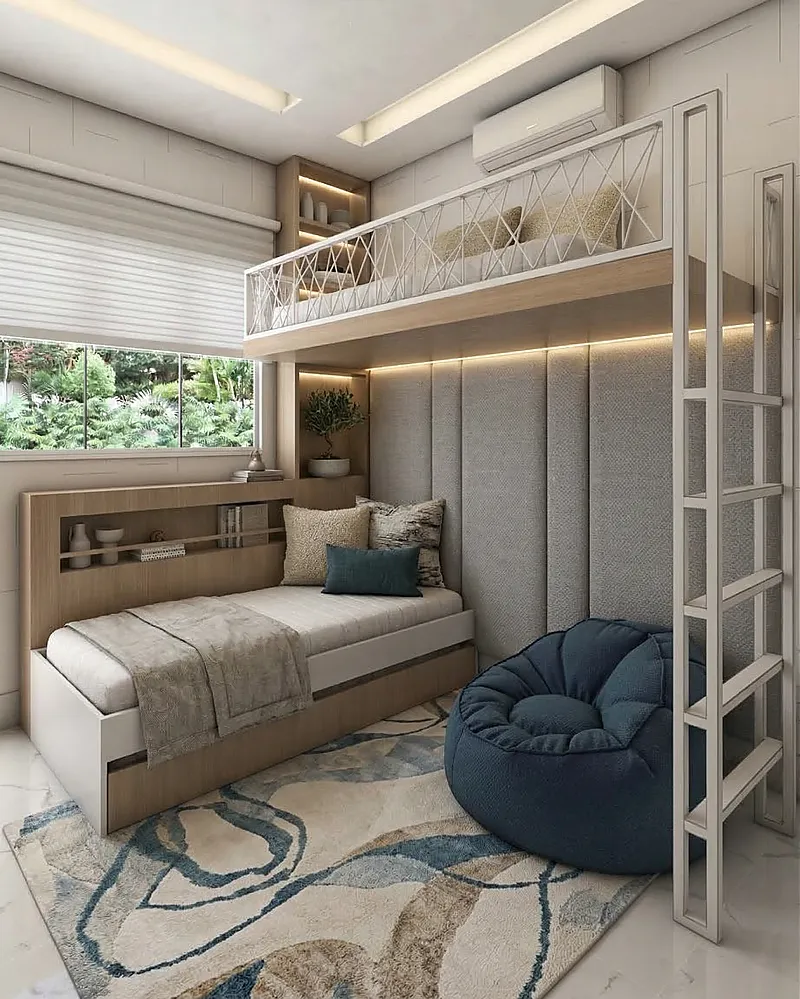 Кровать-чердак Верфь — Unisex