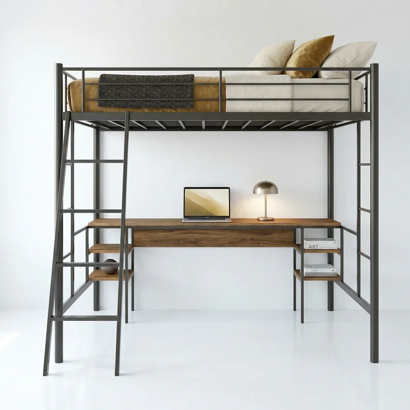 Кровать-чердак Бруклин — maket